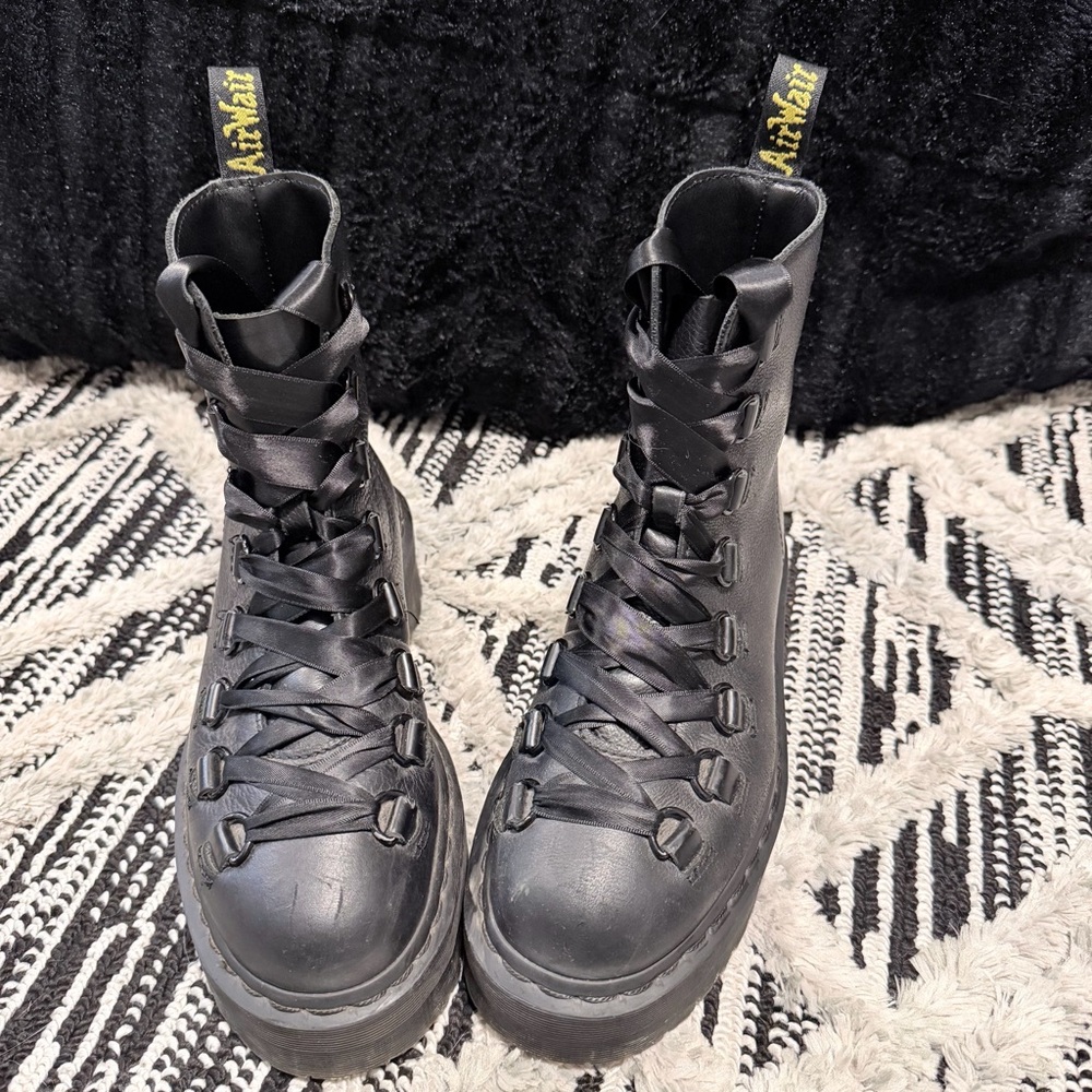 Dr. Martens Black Combat Boots